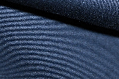Ткань костюмная 8874/3, цвет темно-синий, 100% полиэфир - купить в Новороссийске. Цена 433.60 руб.