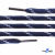 Шнурки #107-19, круглые 130 см, двухцветные цв.тём.синий/белый - купить в Новороссийске. Цена: 22.14 руб.