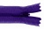 Молния потайная Т3 866, 20 см, капрон, цвет фиолетовый - купить в Новороссийске. Цена: 5.27 руб.