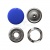 Кнопка рубашечная (закрытая) 9,5мм - эмаль, цв.168 - голубой - купить в Новороссийске. Цена: 4.77 руб.