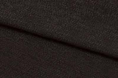 Ткань джинсовая №96, 160 гр/м2, шир.148см, цвет чёрный - купить в Новороссийске. Цена 350.42 руб.