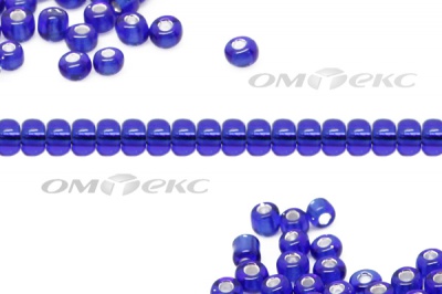 Бисер (SL) 11/0 ( упак.100 гр) цв.28 - синий - купить в Новороссийске. Цена: 53.34 руб.