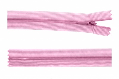 Молния потайная Т3 513, 60 см, капрон, цвет св.розовый - купить в Новороссийске. Цена: 10.24 руб.