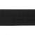 Резинка 25 мм Тканая, 13,75 гр/п.м, (бобина 25 +/-0,5 м) - черная  - купить в Новороссийске. Цена: 11.67 руб.