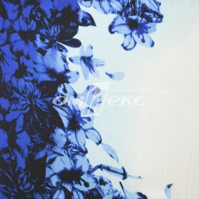 Плательная ткань "Фламенко" 19.1, 80 гр/м2, шир.150 см, принт растительный - купить в Новороссийске. Цена 241.49 руб.