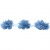 Тесьма плетеная "Рюш", упак. 9,14 м, цвет голубой - купить в Новороссийске. Цена: 45.87 руб.