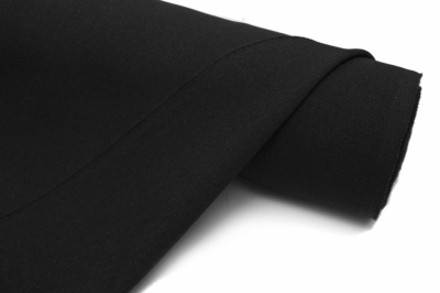 Ткань костюмная 25332 2031, 167 гр/м2, шир.150см, цвет чёрный - купить в Новороссийске. Цена 339.33 руб.