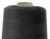 Швейные нитки (армированные) 28S/2, нам. 2 500 м, цвет чёрный - купить в Новороссийске. Цена: 139.91 руб.