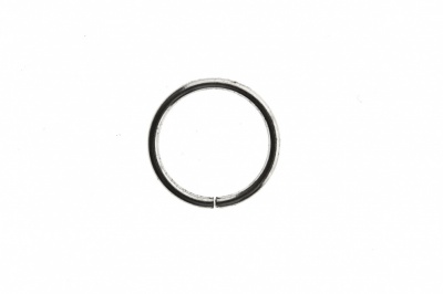 Кольцо металлическое d-15 мм, цв.-никель - купить в Новороссийске. Цена: 2.45 руб.