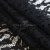 Кружевное полотно #2307, 145 гр/м2, шир.150см, цвет чёрный - купить в Новороссийске. Цена 449.07 руб.