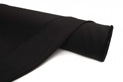 Ткань костюмная 24880 2022, 220 гр/м2, шир.150см, цвет чёрный - купить в Новороссийске. Цена 446.45 руб.