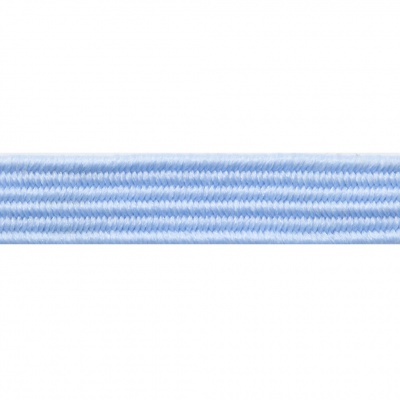 Резиновые нити с текстильным покрытием, шир. 6 мм ( упак.30 м/уп), цв.- 108-голубой - купить в Новороссийске. Цена: 155.22 руб.