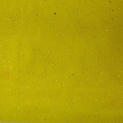 Сетка Глиттер, 24 г/м2, шир.145 см., желтый - купить в Новороссийске. Цена 117.24 руб.