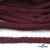 Шнур плетеный d-6 мм круглый, 70% хлопок 30% полиэстер, уп.90+/-1 м, цв.1070-бордовый - купить в Новороссийске. Цена: 588 руб.